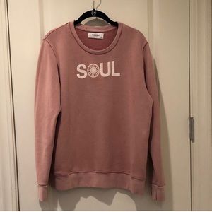 Soul Cycle Vintage Pink Sweatshirt
